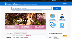 Desktop Screenshot of kupongkode.com